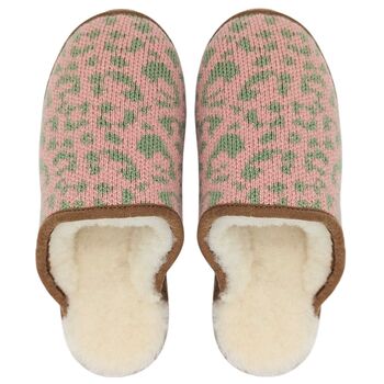 Lambswool And Sheepskin Women's Slippers, 6 of 12