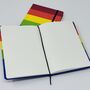 Rainbow Personalised A5 Notebook, thumbnail 2 of 4