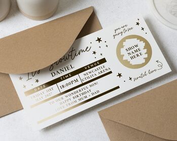 You're Going To A Show Gift Voucher, 5 of 9