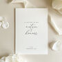 Luxury 'Letter To My Matron Of Honour On My Wedding Day' Card, Elegant Calligraphy Design, thumbnail 8 of 11