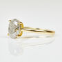 18ct Gold Oval Diamond Engagement Ring, thumbnail 4 of 4