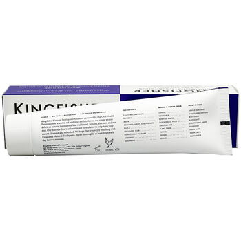 Kingfisher Fennel Toothpaste Fluoride Free 100ml Pack Of Four, 3 of 3
