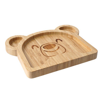 Personalised Bamboo Bear Baby Suction Bowl/Spoon, 6 of 6