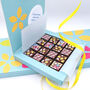 Easter Chocolate Mosaic Gift With Personalised Message, thumbnail 2 of 6