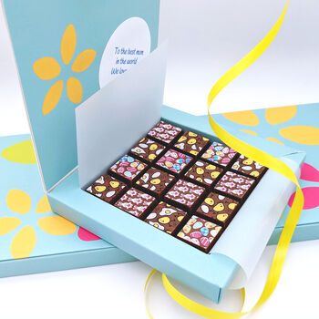Easter Chocolate Mosaic Gift With Personalised Message, 2 of 6