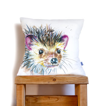 Inky Hedgehog Cushion, 5 of 5