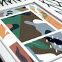 Patterned Colourful Art Print, thumbnail 2 of 2