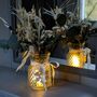 'Hygge In A Box' Eucalyptus And Dried Flowers Glow Vase, thumbnail 2 of 4
