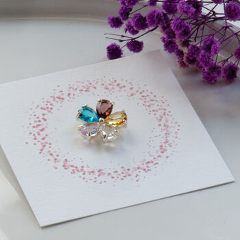 Crystal Colourful Daisy Pin Brooch, 8 of 12