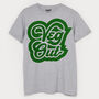 Veg Out Men's Slogan T Shirt, thumbnail 1 of 2