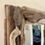 43cm Square Handmade Driftwood Wall Mirror, thumbnail 3 of 10