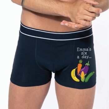 Personalised Six A Day Valentine's Underwear, 2 of 3