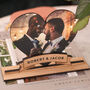 Personalised Gay Wedding Heart Photo Frame Gift, thumbnail 3 of 7