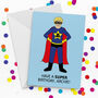 Design Your Own Superboy Personalised Birthday Card, thumbnail 1 of 5