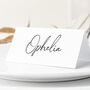 Wedding Calligraphy Place Cards, thumbnail 1 of 4