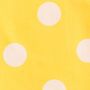 Women's Yellow And White Cotton Polka Dot Pyjamas, thumbnail 4 of 4