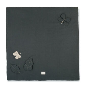Organic Linen Playmat In Sand, 7 of 7