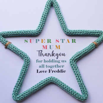 Personalised Mother's Day Star Card, 3 of 4