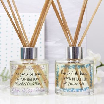 Personalised New Home Reed Diffuser Gift Set, 9 of 11