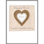 Personalised 3rd Leather Wedding Anniversary Card, thumbnail 7 of 7