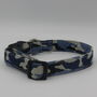 Blue Camouflage Dog Collar, thumbnail 2 of 8