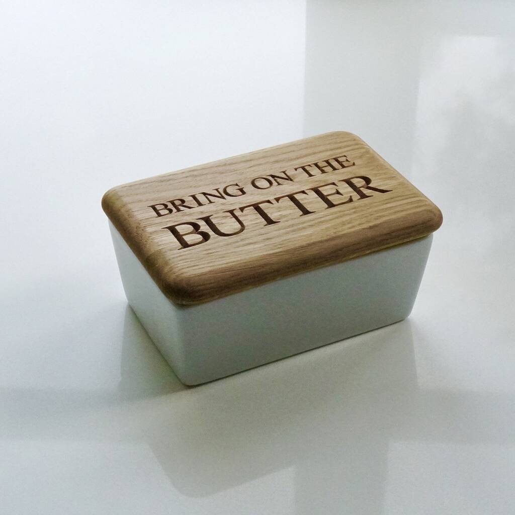 Personalised Butter Dish, 1 of 2