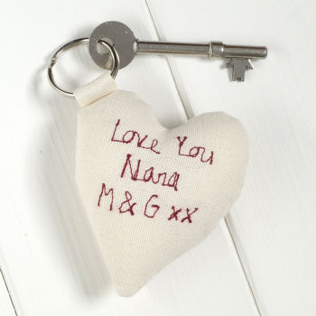 Personalised Heart Keyring Gift For Her, 6 of 12