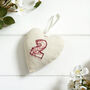 Personalised Year Wedding Anniversary Heart Gift, thumbnail 10 of 11