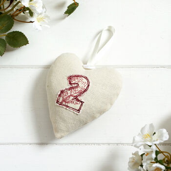 Personalised Year Wedding Anniversary Heart Gift, 10 of 11