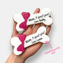 Personalised Best Mum Dog Bone Iced Biscuit Mother's Day Letterbox Gift, thumbnail 2 of 10