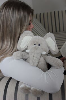 Personalised Elephant Soft Toy, 2 of 3