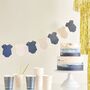 Gold Foiled Pink And Navy Baby Grow Baby Shower Banner, thumbnail 1 of 2