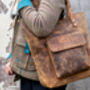 Leather Tote Bag, thumbnail 1 of 11
