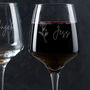 Personalised Birth Month Flower Wine Glass, thumbnail 1 of 3