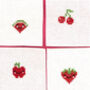 Sew Fruity Mini Cross Stitch Kit, thumbnail 3 of 8