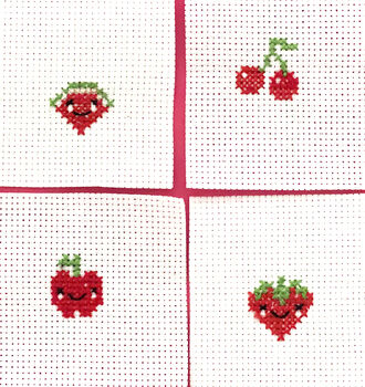 Sew Fruity Mini Cross Stitch Kit, 3 of 8