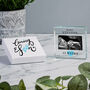 Personalised Baby Scan Glass Token For New Parents, thumbnail 1 of 5