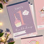 Personalised Fairy Princess Baby Milestone Cards, thumbnail 1 of 6