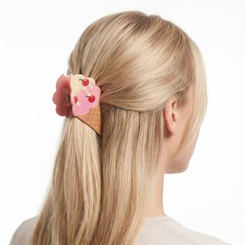 Cherry Ice Cream Claw Clip, 3 of 3