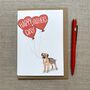 Border Terrier Father's Day Card, thumbnail 1 of 2