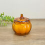 Orange Pumpkin Candle Pot Vanilla Scented, thumbnail 3 of 11