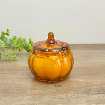 Orange Pumpkin Candle Pot Vanilla Scented, 3 of 11