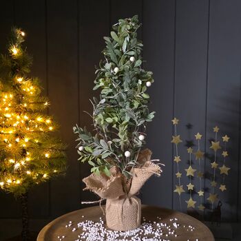 Large Light Up Eucalyptus Tree Decoration, 2 of 2