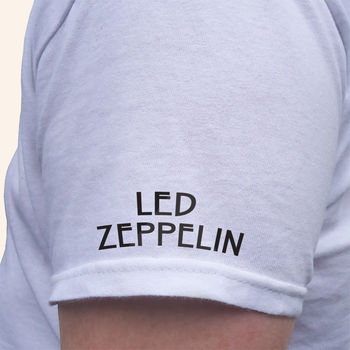 Men's LED Zeppelin T Shirt, 8 of 10