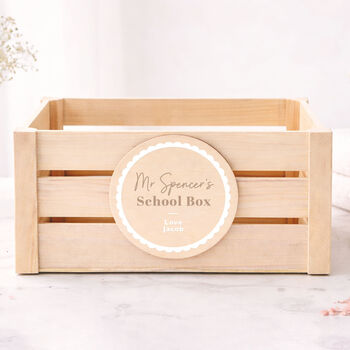 Teacher Thank You Hamper Gift Box School Box, 10 of 12