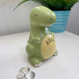 Personalised Children's Dinosaur Money Box, thumbnail 2 of 6