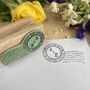 Save The Date Rubber Stamp – Wedding Postmark, thumbnail 2 of 8