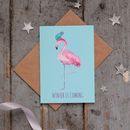 party parrot christmas card by double thumbs up! | notonthehighstreet.com
