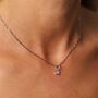 April Birthstone Necklace, thumbnail 9 of 9