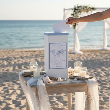 Aeroplane World Map Destination Wedding Guest Book, 3 of 4